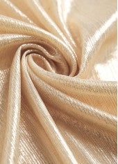 ROTITA Hot Stamping Bowknot Design Champagne Sarong