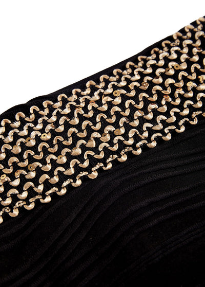 Biquíni Cropped com Textura Trançada Elegante