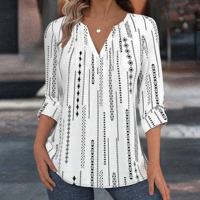 【Manches Longues】Blouse Décontractée Vintage