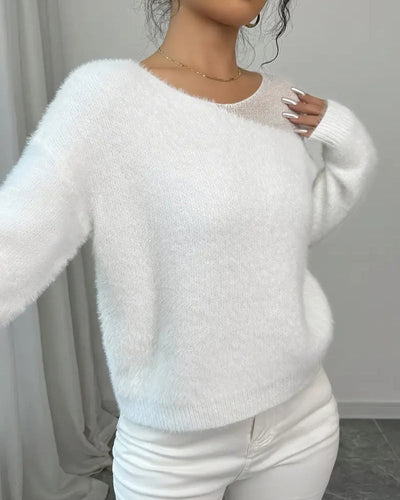 Pullover modischer Langarmpullover