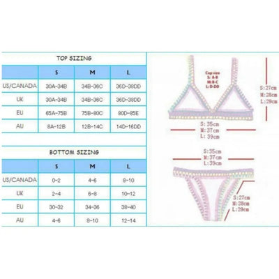 Bikinis Summer Neoprene Beach
