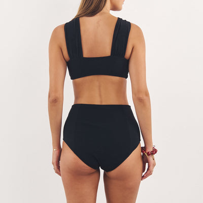 Cross My Heart / Bikini top / Black texture